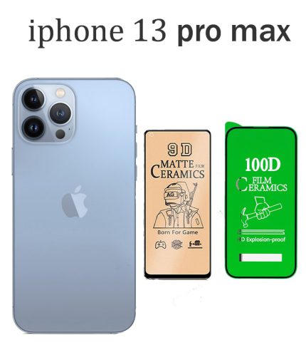 گلس سرامیکی مات عمده سامسونگ اپل آیفون 13 pro max پرو مکس